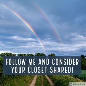 Follow Me= I Share Your Closet 🥳